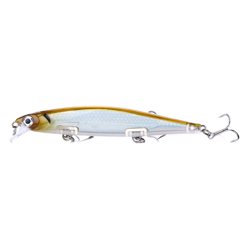 Minnow Crankbait Fishing Lure – 110mm, 13g, Sinking/Floating, for Pike & Bass