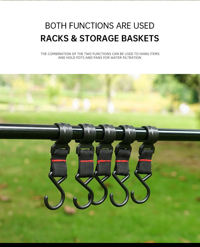 Folding Camping Drying Rack – Car Roof Storage, Portable Outdoor Shelf