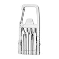12-in-1 Portable Multitool Screwdriver Set, Folding EDC Pocket Tool with Bottle Opener for Camping, Hiking & Outdoor Repair