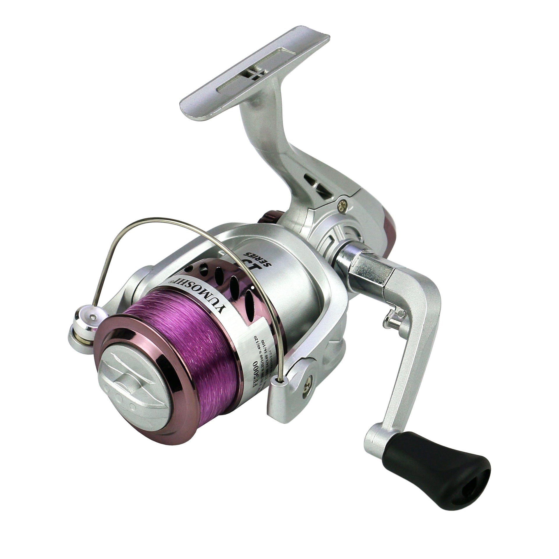 YUMOSHI Plastic Head Fishing Reel Fishing Reel Sea Pole Raft Rock Fishing Road Sub Fishing Gear Spinning Wheel With Line