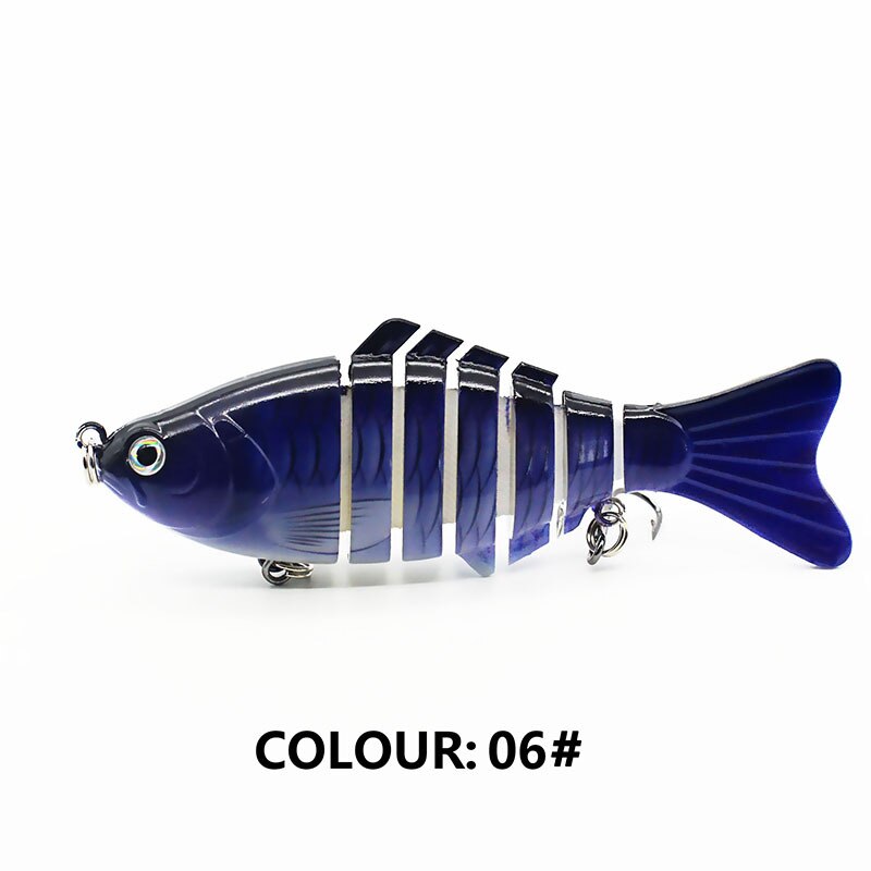 Multi-Jointed Swimbait Crankbait – 10cm, 15.7g, 7-Section, Sinking, Wobbler