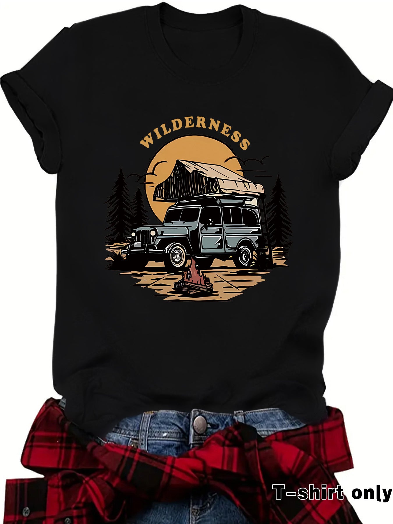 Short sleeved WILDERNESS camping vehicle