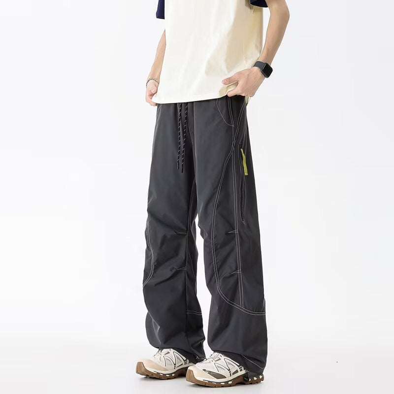 Loose hiking paratrooper mountaineering quick drying casual work pants