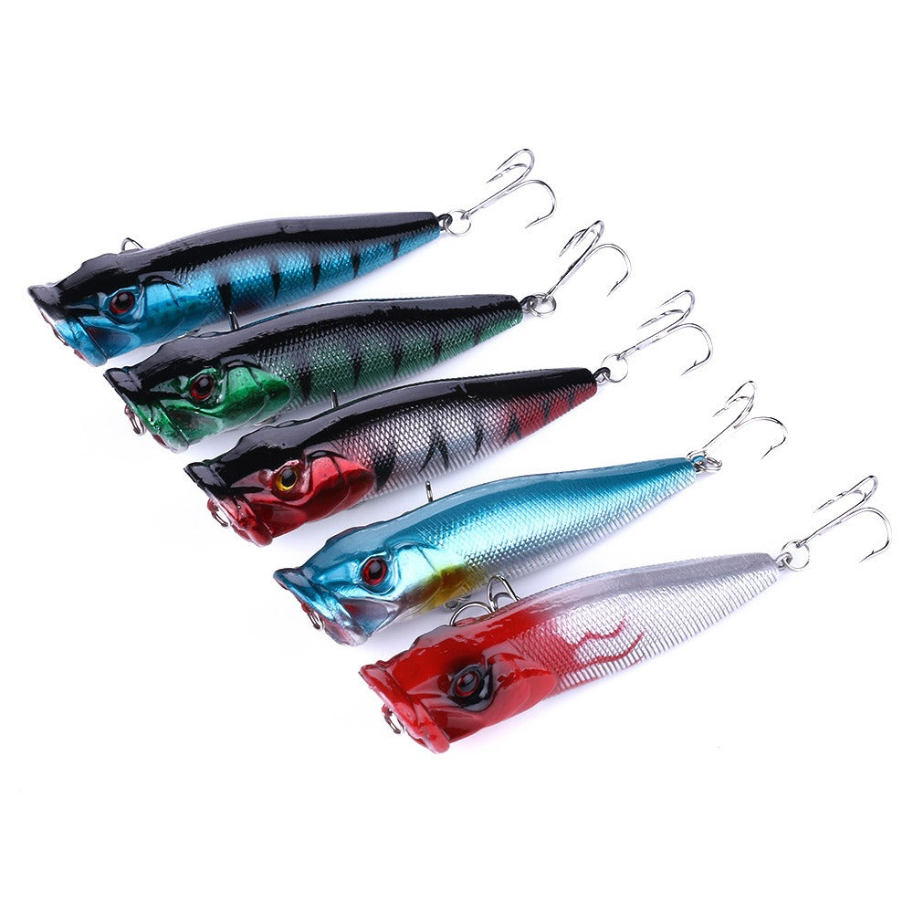 Popper Surface Fishing Lure – Hard Body, Fake Bait, Freshwater & Saltwater
