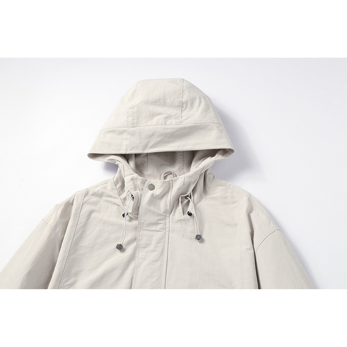 Camping Jacket Unisex Loose Hooded Windbreaker Coat
