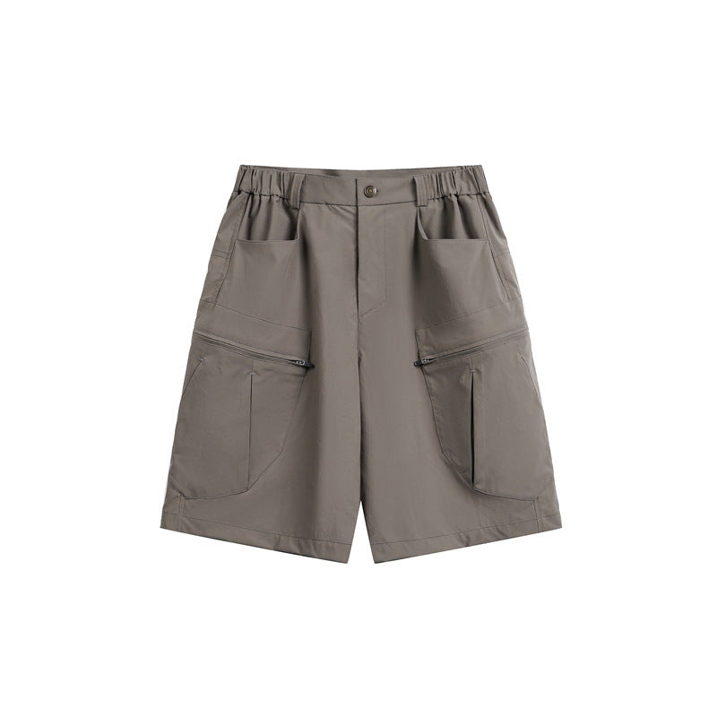 Pocket Cargo Shorts Men Outdoor Waterproof Hiking Bermuda Shorts