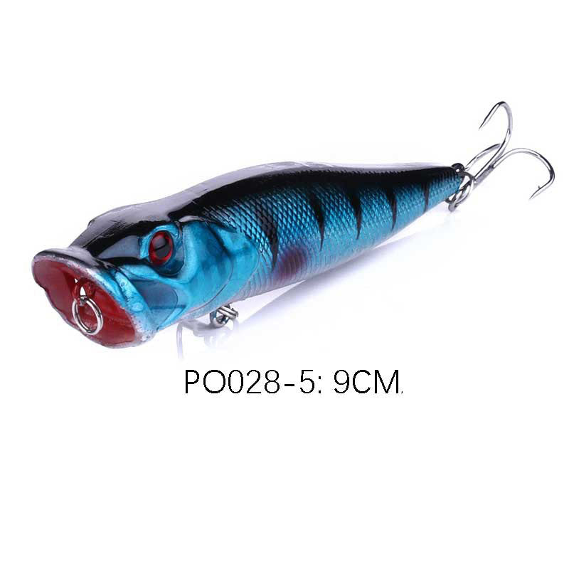Popper Surface Fishing Lure – Hard Body, Fake Bait, Freshwater & Saltwater