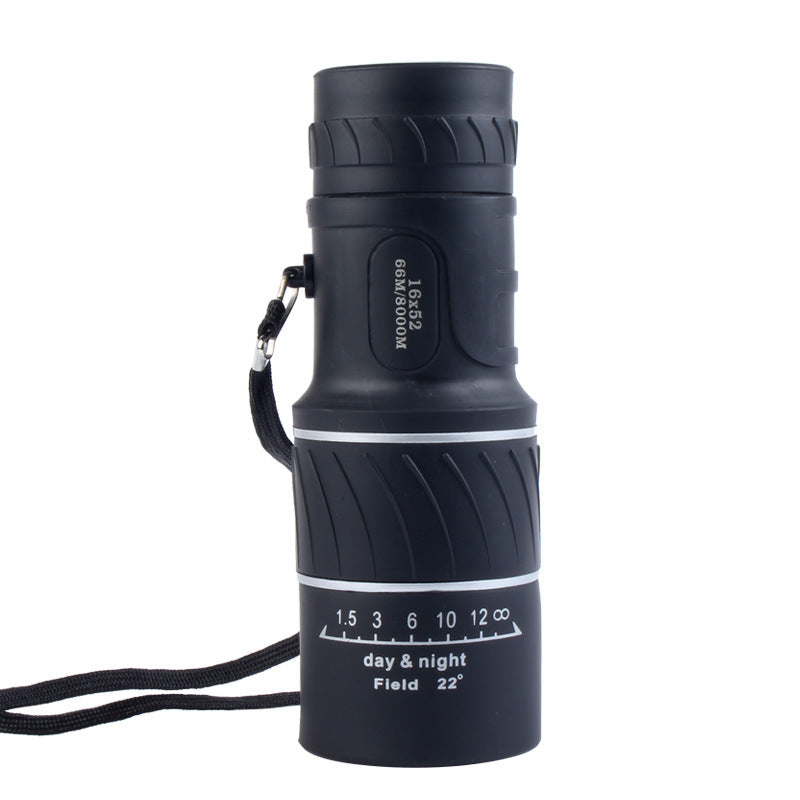 Binoculars 16x52 Monocular High Power HD Low Light Night Vision with Phone Outdoor Photography Telescope