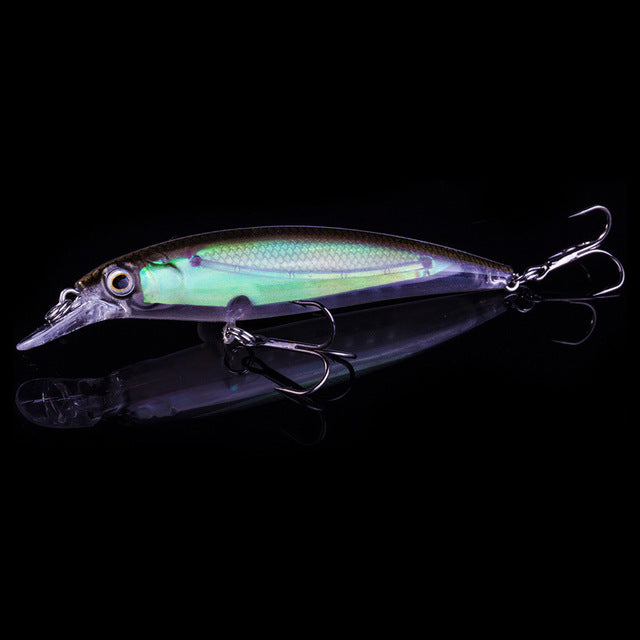 Minnow Wobbler Fishing Lure – 11cm, 14g, Luminous, Pencil Feeder, Freshwater & Saltwater