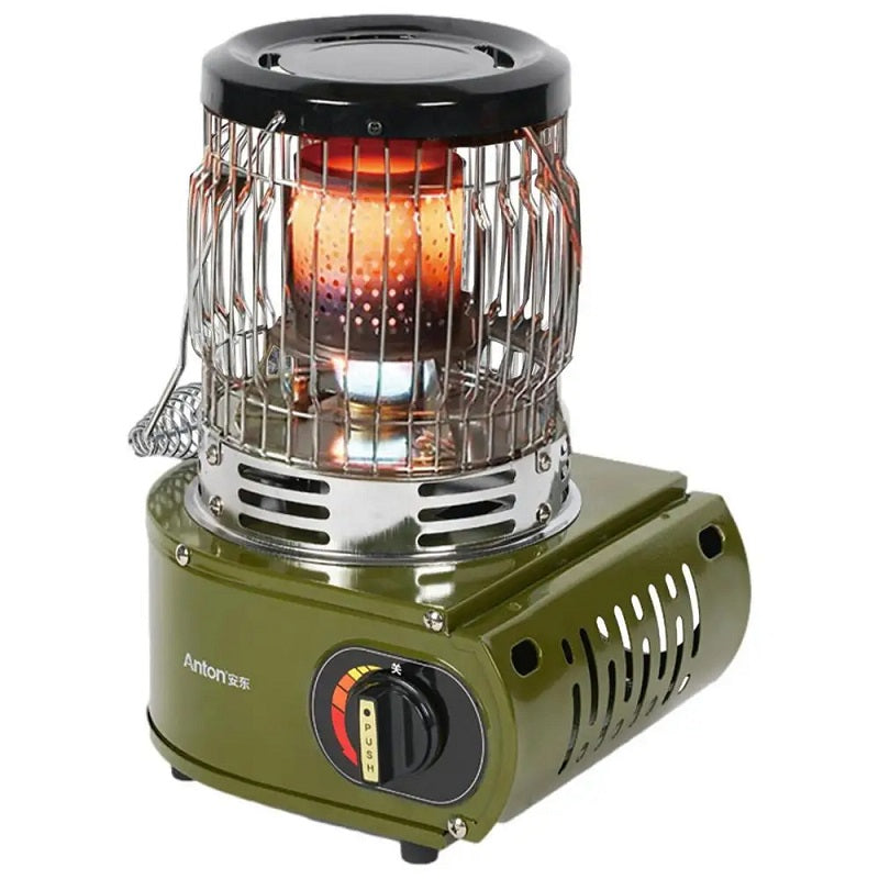 Portable Camping Gas Heater – Piezo Ignition, Compact, Hand Warmer