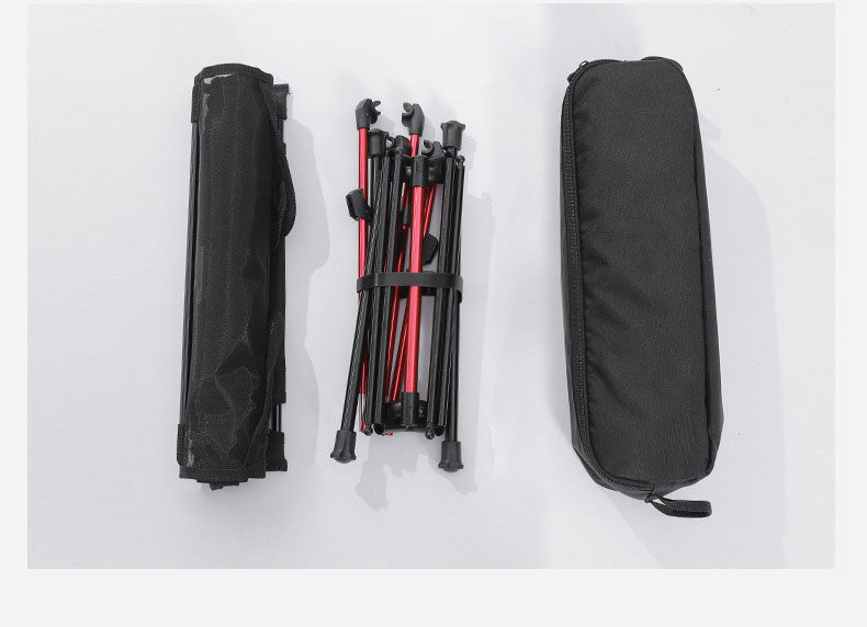 Folding Portable Camping Side Table – Lightweight, Cup Holder, Phone Slot, Storage Bag
