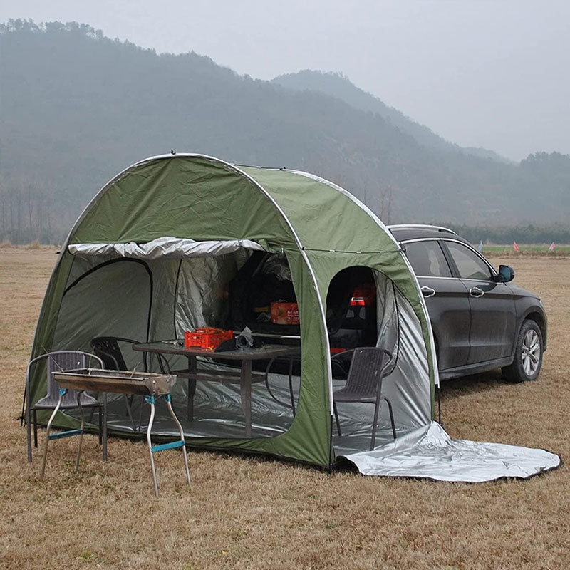 Car Trunk Rear Canopy Tent – Sun-Resistant, Outdoor Camping Shelter