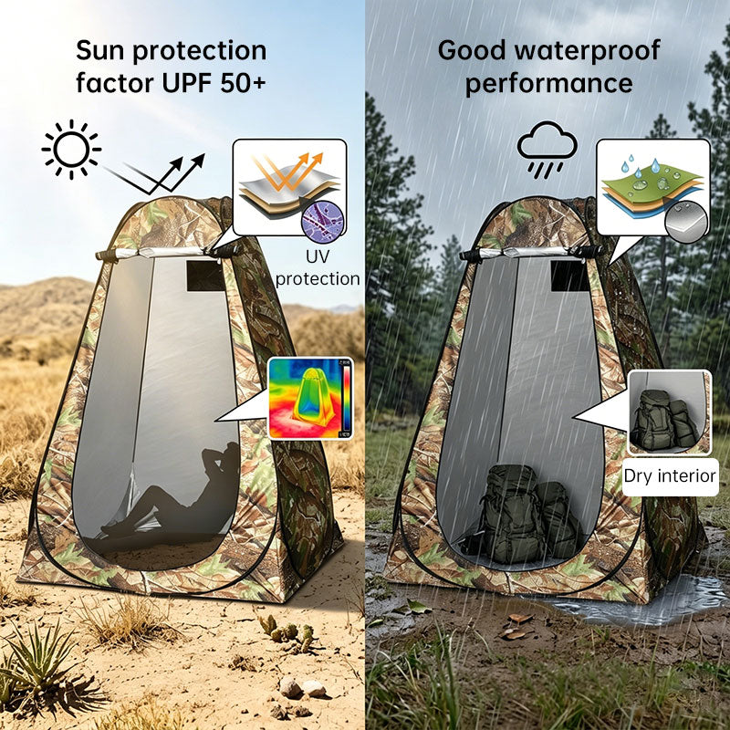 Portable Outdoor Camping Tent: Single Person, Changing Room, Shower, Storage/Fishing/Photography Tent