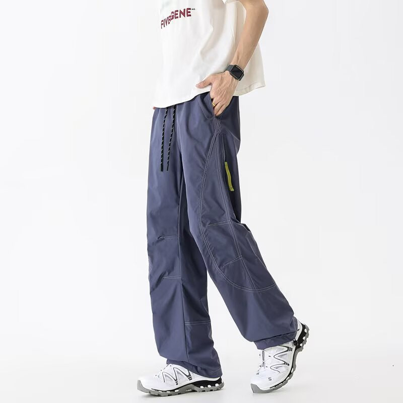 Loose hiking paratrooper mountaineering quick drying casual work pants