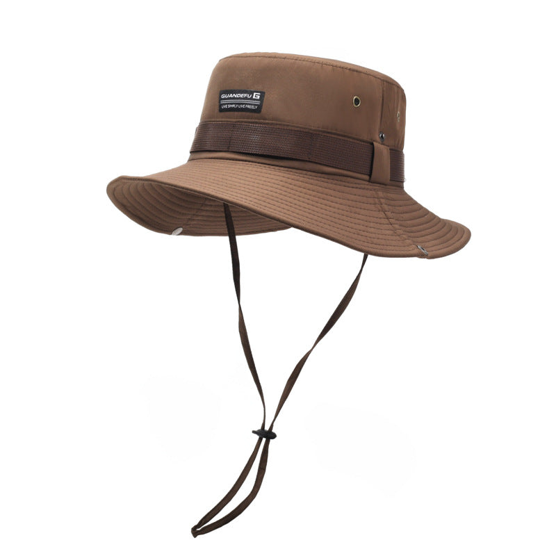 Summer Outdoor Sun Hat Hiking Fishing UV Protection Hat for Men and Women, Fashionable Bucket Hat, Trendy Casual Breathable Hat