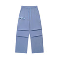 Water-Resistant Hiking Cargo Pants  Loose Drape Wide-Leg Style
