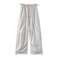 Outdoor Sports Hiking Cargo Pants Straight Leg Casual Long Pants