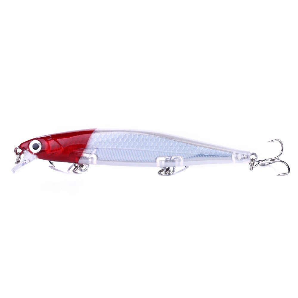 Minnow Crankbait Fishing Lure – 110mm, 13g, Sinking/Floating, for Pike & Bass