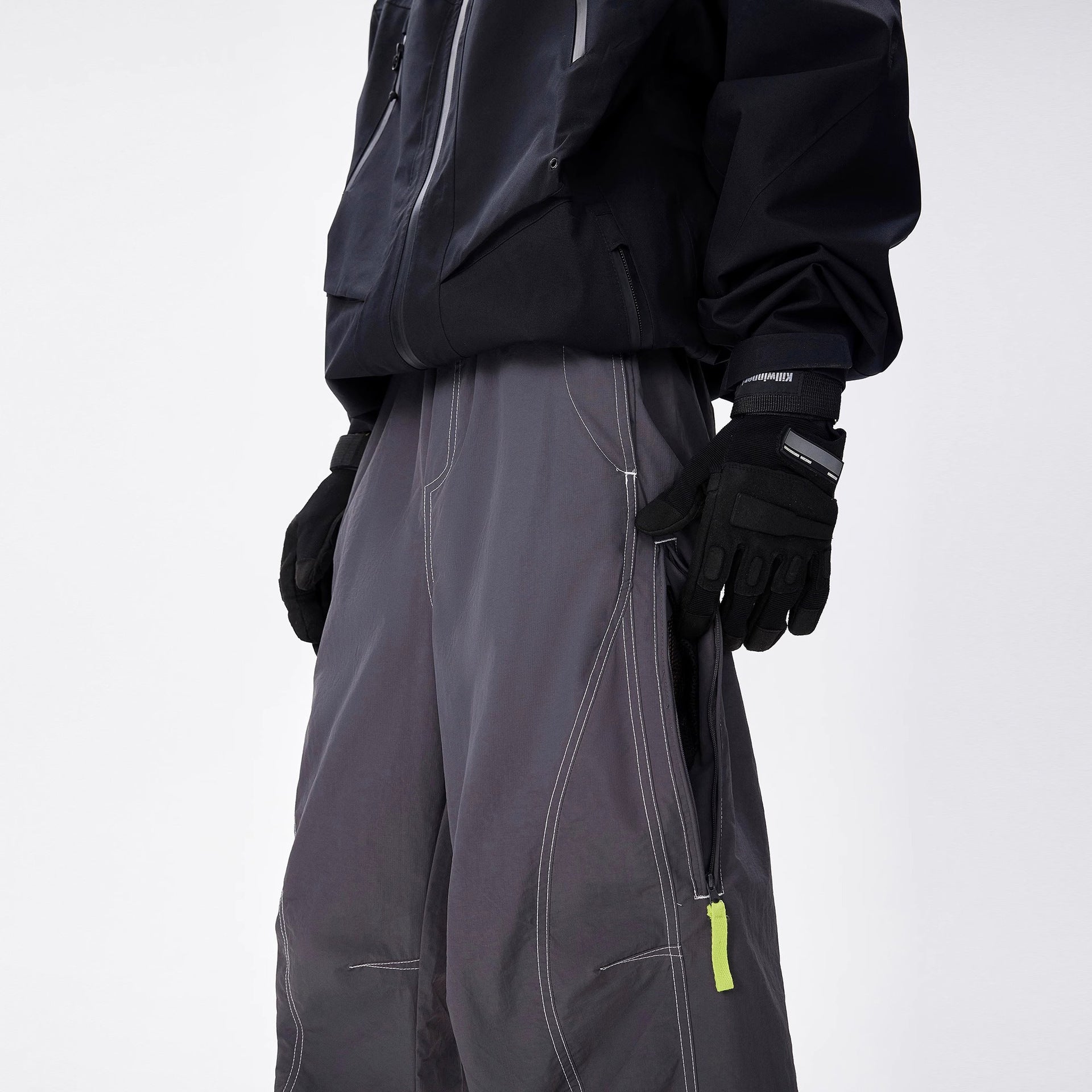 Loose hiking paratrooper mountaineering quick drying casual work pants