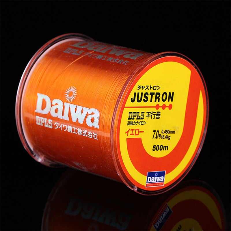 Nylon Monofilament Fishing Line – 500m, Sizes 0.4–8.0, Fluorocarbon-Coated, Sea Fishing