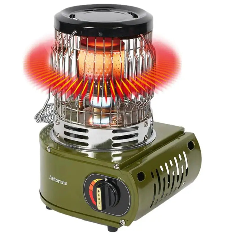 Portable Camping Gas Heater – Piezo Ignition, Compact, Hand Warmer