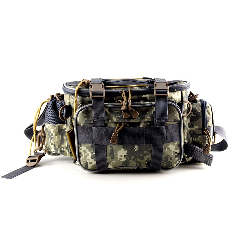 Waterproof Fishing Waist Pack – Single Crossbody, Lure & Gear Storage, Outdoor Sports