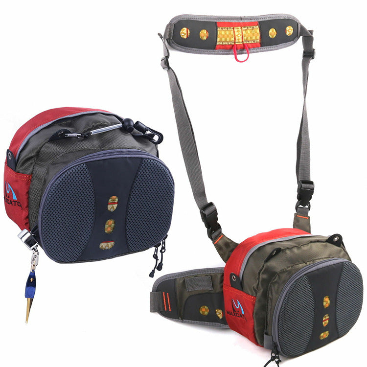 Fly Fishing Chest Pack – Multi-Pocket, Unisex, Shoulder & Chest Carry