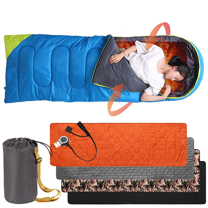 USB-Powered Heated Camping Sleeping Pad – 3 Heat Settings, 198×61cm, 750g