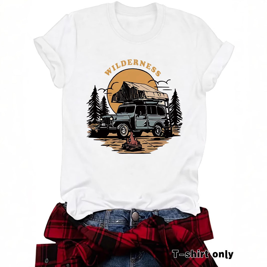 Short sleeved WILDERNESS camping vehicle