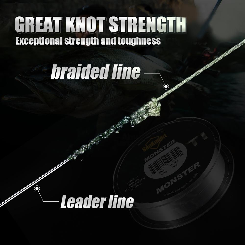 SeaKnight NANO 4-Strand Braided Fishing Line – 100m/300m, 4–10lb, PE Multifilament, 0.07–0.12mm