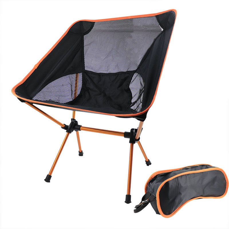 Travel Ultralight Folding Chair Superhard High Load Outdoor Camping Chair Portable Beach Hiking Picnic Seat Fishing Tools Chair