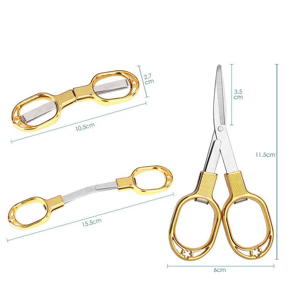 Folding Fishing Scissors – Multi-Function, Lead Cutter, Fishing Line Cutter, Compact