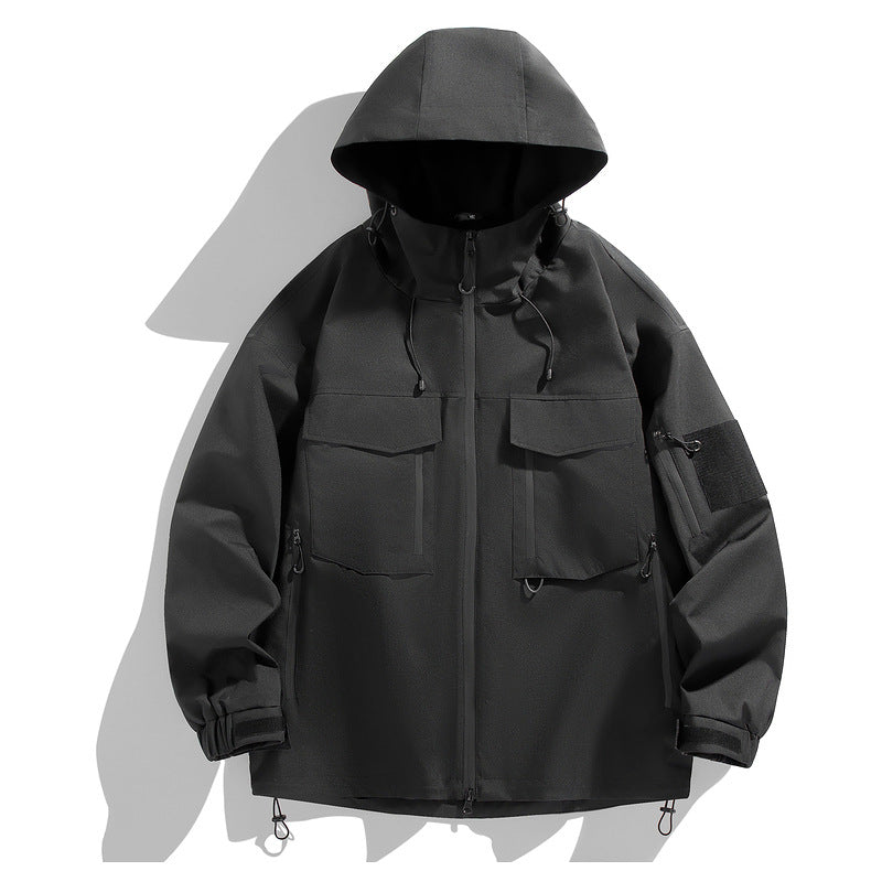 Men's Hiking Outdoor Waterproof Windproof Mountain Climbing Coat