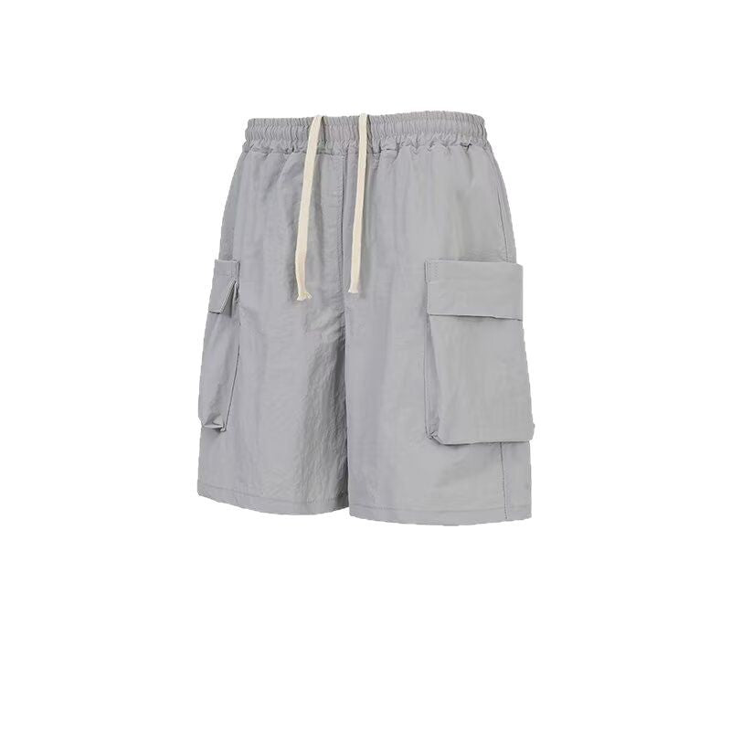 Outdoor loose casual hiking charge five inch mid length pants