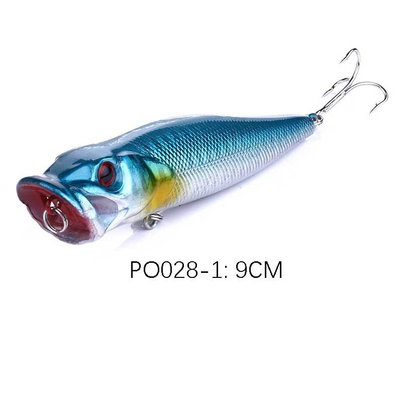 Popper Surface Fishing Lure – Hard Body, Fake Bait, Freshwater & Saltwater