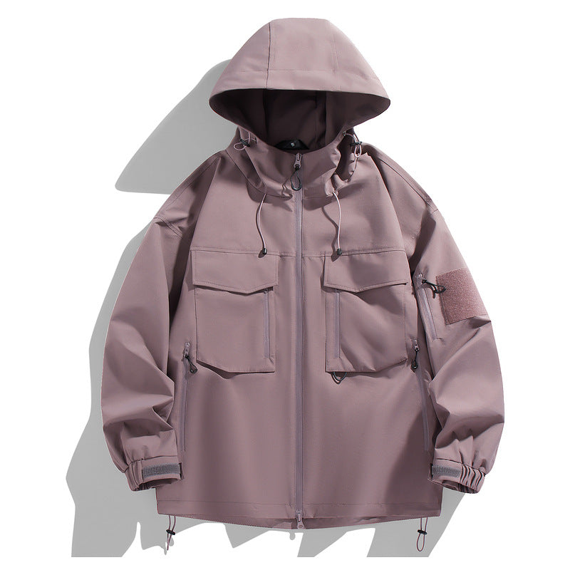 Men's Hiking Outdoor Waterproof Windproof Mountain Climbing Coat